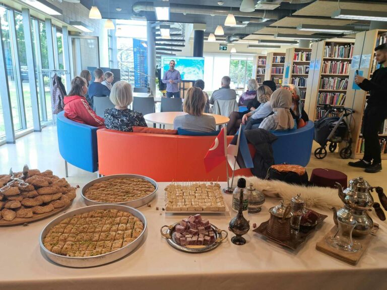 Estonian and Turkish cultures in library